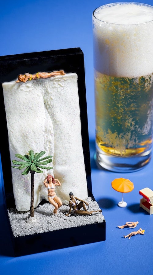 ビーチまん